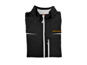 Softshell Weste Herren schwarz, dünn