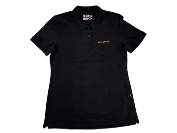 Poloshirt Damen schwarz