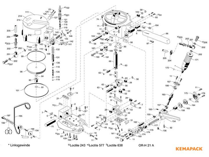 Explosionszeichnung or-h21a